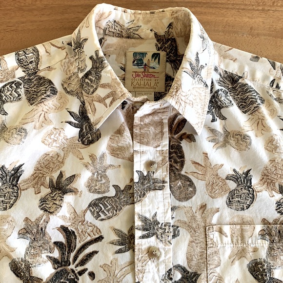 🎉HOST PICK🎉 Vintage John Severson Collection Aloha Shirt by Kahala - S - Picture 4 of 7